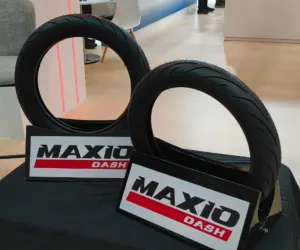 Ban Maxio Dash yang diluncurkan Astra Otoparts di Automechanika 2026. (Sumber: Poskota/Dimas)
