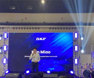 PT SKF Indonesia hadir di Automechanika yang berlangsung di NICE PIK 2 sekaligus merakayakan 40 tahun di Indonesia (Sumber: Poskota/Herdyan Anugrah)