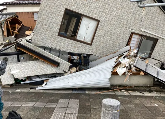 Ilustrasi gempa bumi yang terjadi di Jepang. (Sumber: Center of Disaster Philantrophy)