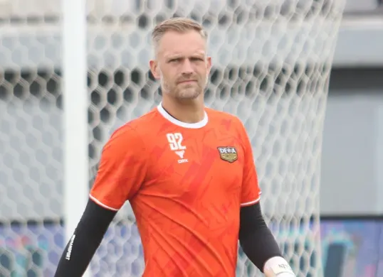 Penjaga gawang Dewa United FC, Sonny Stevens (Sumber: Dok/Dewa United)