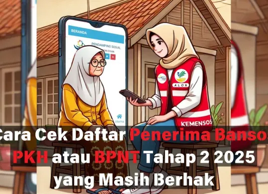 Cara cek daftar penerima dana bansos PKH atau BPNT Tahap 2 2025 (Sumber: Facebook/Jihan Nabila)