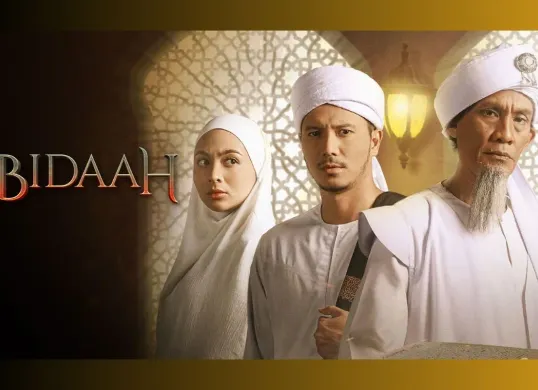 Film Bidaah yang viral dengan kalimat "Pejamkan Mata, Bayangkan Muka Walid". (Sumber: Viu)