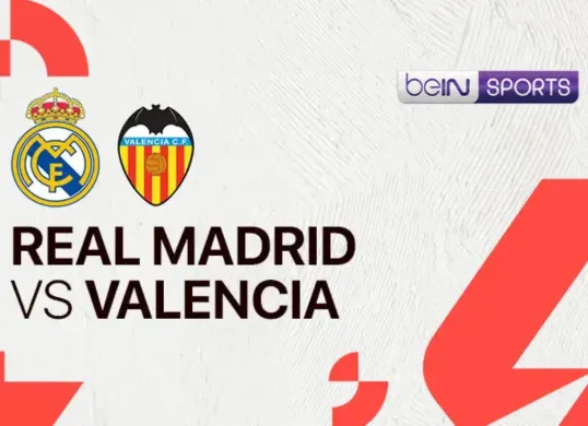 Ilustrasi link live streaming Real Madrid vs Valencia pada Sabtu, 5 April 2025. (Sumber: Vidio)