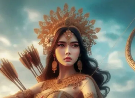 3 weton perempuan yang memiliki pesona baik. (Sumber: Pinterest/@afifa art)