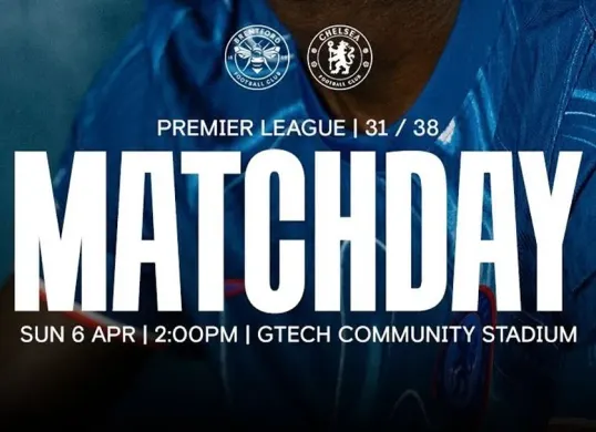 Tonton live streaming Brentford vs Chelsea pada pekan ke-31 Liga Inggris 2024/2025 (Sumber: Instagram @chelsea)