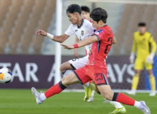 Pertandingan Timnas Indonesia U-17 ketika melawan Korea Selatan. (Sumber: Dok/AFC)