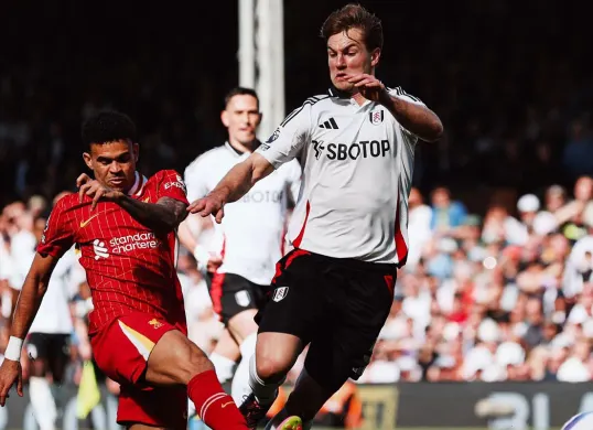 Hasil Liga Inggris 2024-25 pekan 30, Fulham vs Liverpool. (Sumber: Instagram @liverpoolfc)
