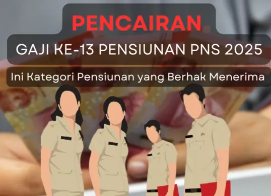 Ini syarat dan kategori pensiunan yang dapat menerima gaji ke-13 tahun 2025. (Sumber: Poskota/Aldi Harlanda Irawan)