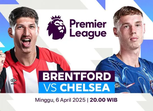 Link live streaming Brentford vs Chelsea di pekan 31 Premier League 2024-25. (Sumber: Vidio)