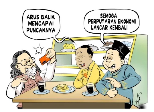 Obrolan Warteg: Balik Mudik, Lebih Produktif (Sumber: Poskota/Arif Setiadi)