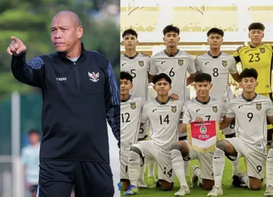 Pelatih Nova Arianto patut diapresiasi atas kemampuannya mengatur strategi yang efektif melawan tim yang lebih diunggulkan. (Sumber: Dok/PSSI)