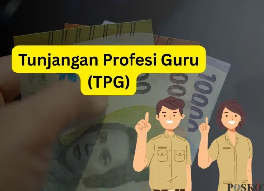 Ilustrasi pencairan tunjangan profesi guru (TPG) triwulan 2. (Sumber: Poskota/Faiz)