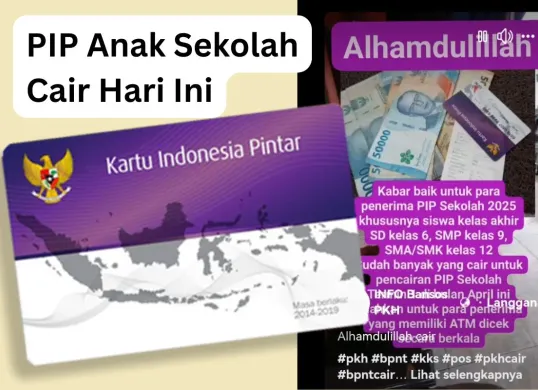 PIP 2025 bantuan anak sekolah cair April, cek nominalnya.