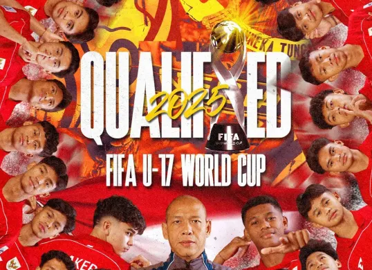 Timnas Indonesia Lolos Piala Dunia U-17 2025 setelah Korea Selatan menang telak atas Afghanistan. (Sumber: X @TimnasIndonesia)