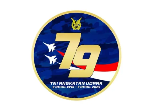 Hari TNI AU Diperingati 9 April, Begini Sejarah dan Tujuannya (Sumber: Logo HUT KE-79 TNI AU/tni-au.mil.id)