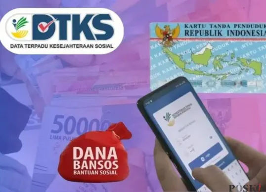 Berikut informasi pencairan 5 jenis bansos April 2025. (Sumber: Poskota/Faiz)