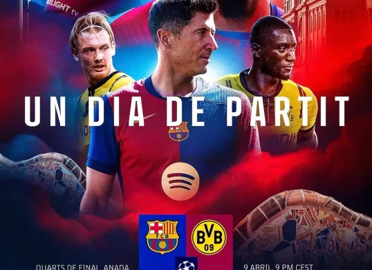 Tonton pertandingan Barcelona vs Borussia Dortmund di babak perempat final Liga Champios, kick-off 02.00 WIB (Sumber: Instagram @fcbarcelona)