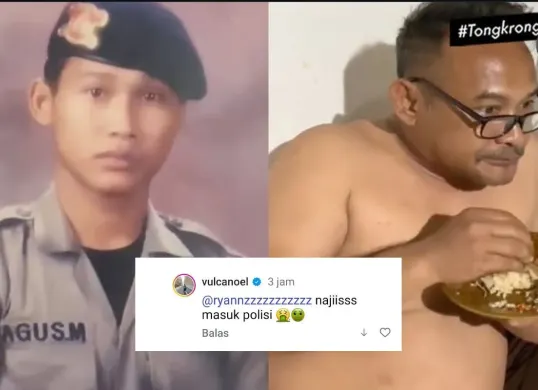 Seorang yang diduga anggota Basarnas berikan komentar tak sedap terhadap Danru. (Sumber: Instagram/@jokersupriadi)