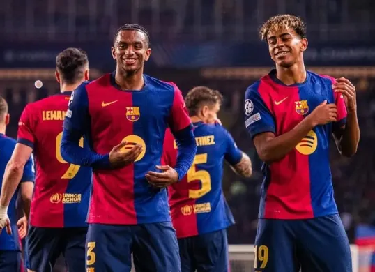 Barcelona akan bertemu Celta Vigo pada pekan ke 32 Liga Spanyol 2024/2025 (Sumber: Instagram/@fcbarcelona)