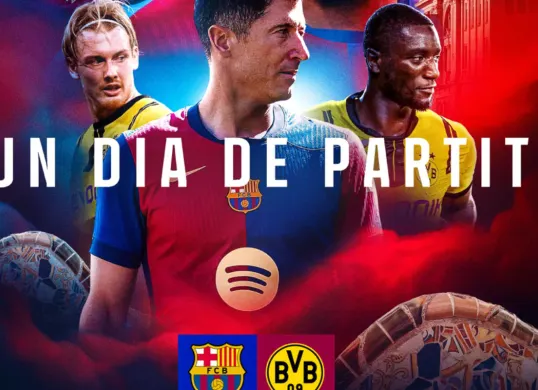 Link live streaming Liga Champions antara Barcelona vs Borrusia Dortmund. (Sumber: @FCBarcelona)