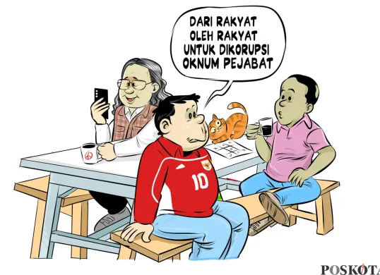 Obrolan Warteg: Duit Rakyat Untuk Rakyat (Sumber: Poskota/Arif Setiadi)
