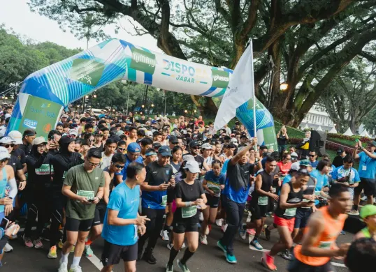 Yumaju BerlebaRun 2025 (Foto: dok bank bjb)