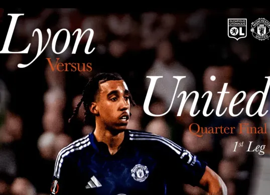 Ilustrasi link live streaming Lyon vs Manchester United Jumat, 11 April 2025. (Sumber: X/Manchester United)