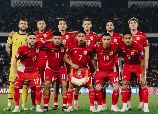 Salah satu penyerang Timnas Indonesia dikonfirmasi sedang mengalami kesehatan. (Sumber: X/@TimnasIndonesia)