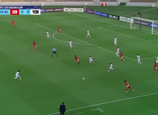 Link live streaming Timnas Indonesia U-17 vs Afghanistan U-17 malam hari ini.