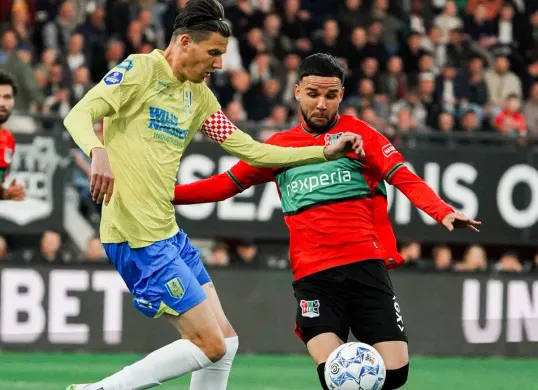 Pemain Timnas Indonesia, Calvin Verdonk bersinar di laga NEC Nijmegen vs RKC Waalwijk pada pekan 29 Eredivisie Liga Belanda 2024-25. (Sumber: Instagram @necnijmegen)