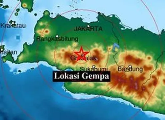 Kota Bogor dilanda gempa sebanyak dua kali, BMKG sebut penyebabnya (Sumber: Dok/BMKG)
