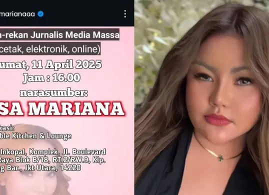 Lisa Mariana mengaku akan menggelar konferesi pers hari ini 11 April 2025 terkait isu perselingkuhannya dengan Ridwan Kamil. (Sumber: Kolase foto Instagram/@lisamarianaaa)