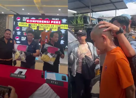 Polisi tetapkan 2 tersangka pencabulan anak di Garut yang merupakan Ayah dan Paman korban. (Sumber: Istimewa)