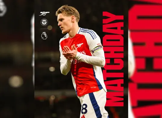 Live streaming Arsenal vs Brentford hari ini, Kick-off 23.30 WIB (Sumber: Instagram @arsenal)