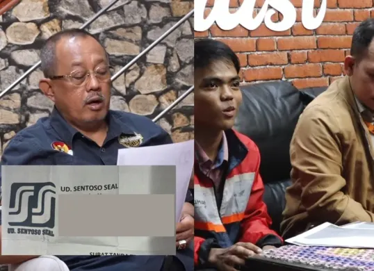 Korban penahanan ijazah karyawab di UD Sentoso Seal, Surabaya bertambah (Sumber: TikTok/@cakj1)