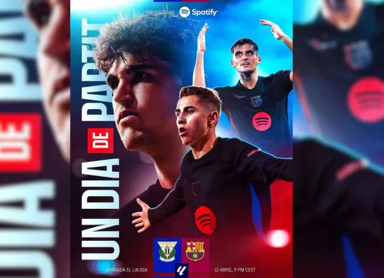 Tonton live streaming Leganes vs Barcelona di pekan ke-31 La Liga 2024/2025 (Sumber: Instagram @fcbarcelona)