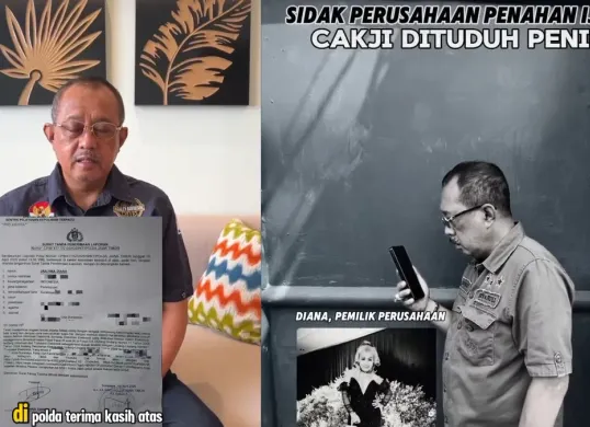 Wakil Walikota Surabaya Armuji melakukan sidak ke perusahaan CV Seal Sentosa yang diduga menahan ijazah karyawan. (IG Armuji)