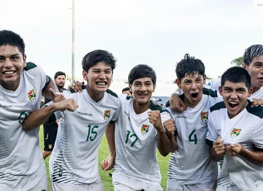 Timnas Bolivia U-17 memastikan lolos ke Piala Dunia U-17 2025. (Sumber: Instagram @conmeboltorneos)