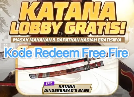 Kode Redeem FF terbaru 2025 berhadiah diamond Free Fire gratis. (Garena)