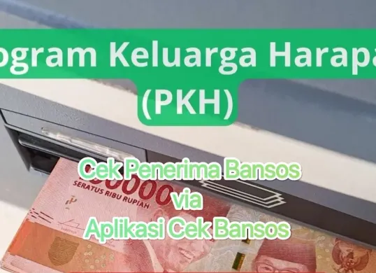Penyaluran bansos PKH tahap 2 periode April-Juni 2025 segera cair, cek penerima bantuan melalui Aplikasi Cek Bansos. (Canva)