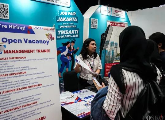 Ilustrasi, Job Fair Jakarta Goes to Campus di Universitas Trisakti. (Sumber: Poskota/Bilal Nugraha Ginanjar)