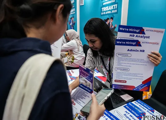 Job Fair Jakarta Selatan Tahap 2 Tahun 2026 kembali hadir. (Sumber: Poskota/Bilal Nugraha Ginanjar)