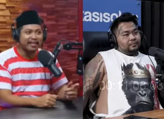 King Abdi saat mengungkap kisah kelam di balik bisnis bebek viral yang kini menuai sorotan publik. Begini klarifikasinya dari Tretan Muslim. (Sumber: Youtube/@kasisolusi)