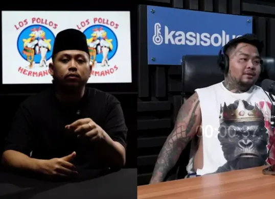 Klarifikasi Tretan Muslim soal resep Bebek Carok (Sumber: YouTube/Tretan Universe dan Kasisolusi)