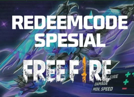 Klaim kode redeem FF terbaru 2025 berhadiah skin senjata shotgun SG2 Ungu M1887 Rapper Underworld. (Garena)