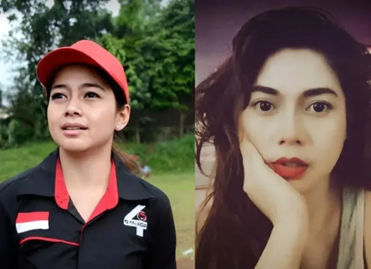 Seorang mantan bintang sinetron kolosal di serial Angling Darma, Sekar Arum Widara (SAW) terbuktik mengedarkan uang palsu bahkan digunakan sedekah di Masjid Istiqlal Jakarta. (Sumber: Kolase Instagram Sekar Arum Widara)