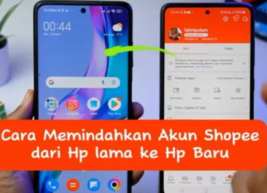 Ganti HP tapi takut akun Shopee ribet dipindah? Tenang, ini dia cara gampang pindahin akun Shopee ke HP baru tanpa harus kehilangan data. (Sumber: Youtube Cara Tutorial Com)