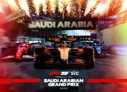 F1 GP Saudi Arabia 2025. (Sumber: Instagram @f1)