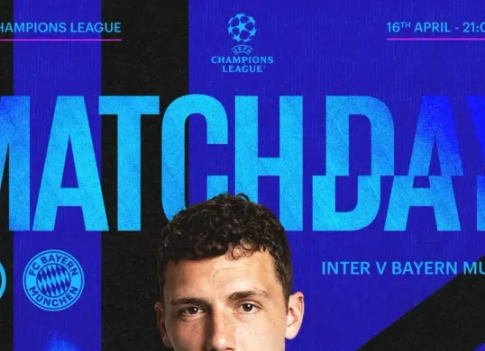 Saksikan live streaming antara Inter Milan vs Bayern Munchen di babak perempat final leg kedua Liga Champions 2024/2025 (Sumber: Instagram @inter)