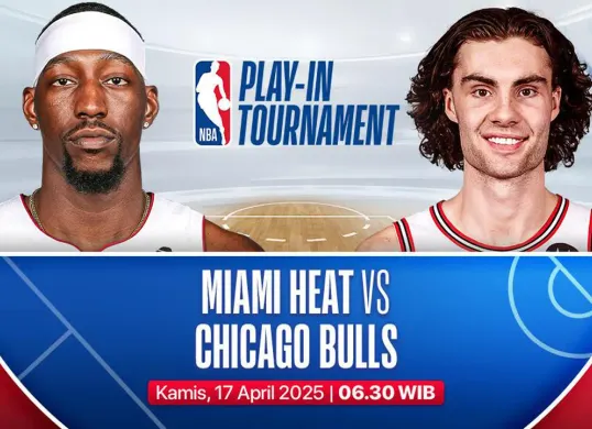 Link live streaming Chicago Bulls vs Miami Heat. (Sumber: Vidio)